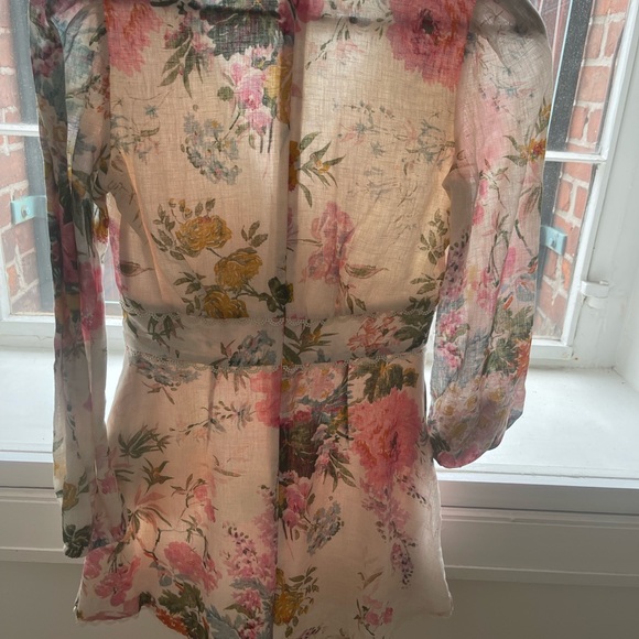 Zimmermann Heathers Floral Playsuit Size AUS 0 - Picture 7 of 7